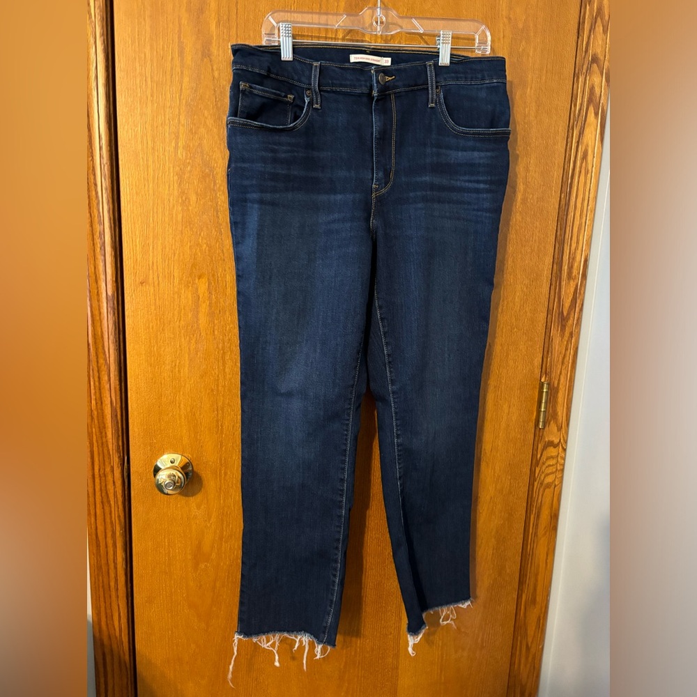 Levi's High Rise Jeans - Midnight Indigo